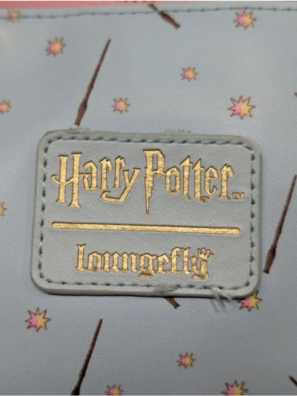 Loungefly Harry Potter Luna Lovegood Make Up Bag Pencil Case - Pre-Owned Blue